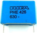 Rifa Fólia 330nF 0,33uF 630V PHE426 10ks.