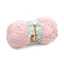 50g polyesterová priadza Aksamitek 807 svetloružová