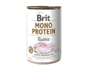 BRIT MONO PROTEIN KRÁLIK JEDNORÁZOVÉ Vlhčené KRMIVO PRE PSY S KRÁLIKOM 400g