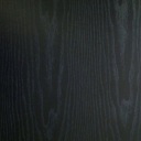 45cm Drevená nábytková dyha Matte Black Wood, má štruktúru