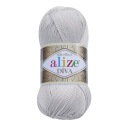 Alize Diva 168 - svetlo šedá