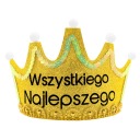 Všetko najlepšie k narodeninám zlatá ledová korunka