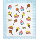 Bavlnená kuchynská utierka JEDEKA SWEETS 50x64
