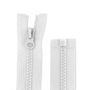 Zips na členok #5 - 40 CM - BIELY