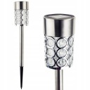LAMPA NA SOLÁRNY POHON GLAMOUR SILVER CRYSTALS ZÁHRADNÁ POSLEDNÁ LAMPA