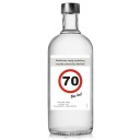 narodeninové etikety na ALCOHOL vodka 70. narodeniny