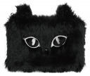 MEMORIS Fluffy Cat peračník-vrecko, čierne
