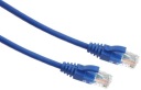 Ethernet LAN UTP patch kábel, kat. 6, 1 m, modrý, LAN1.0 BLU KÁBEL