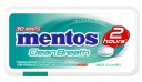 Mentos Clean Breath Intense Mint pastilky 21g