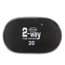 Záplata oválna trubica 2-cestná T-20BK 160x100mm TECH
