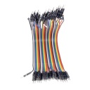 Káble Arduino samec-samec 20 cm 40 kusov
