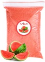 Cukor na cukrovú vatu Vodný melón 1kg Vodný melón Ružový farebný Suchý