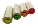 Popisovacia páska 26x16mm farebná, 2-radová rovná (600 etikiet) - 5 ks.