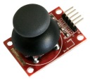 modJOY2 dvojosový analógový joystick s tlačidlom