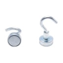 Magnetický držiak 13 objímka s háčikom M3 1 ks