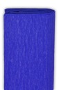 Krčený hodvábny papier - ultramarín, 50 x 200 cm