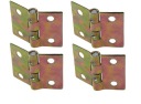Splietaný nábytkový pánt 2cm 20x25mm, sada 4ks