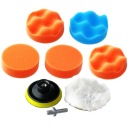 PIŠŤOVÉ KOŠTIČKOVÉ LEŠTIACE PODLOŽKY NA VELCRO 80MM SET-8