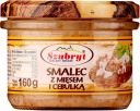 Vidiecka bravčová masť s mäsom a cibuľou v dóze, 160 g