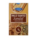 Indické vonné kornútky ULLAS PALO SANTO SANDAL spätné kornútky 10 ks