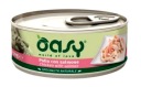 Oasy prírodné mokré krmivo pre psov kuracie s lososom 150g