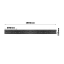 Doska dielenského náradia 1560 x 130 mm garáž