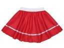 Elastická sukňa, ČERVENÝ outfit, 40 cm