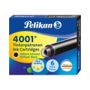 Čierne náboje Pelikan 6 ks.
