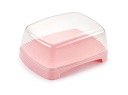 BUTTER DISH Maslová misa s pokrievkou na ruže