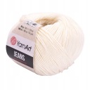 YarnArt Jeans krémová priadza 03 ecru 50g/160m