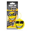 Osviežovač vzduchu do auta AREON Smile Dry Black Crystal