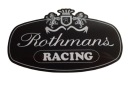 NÁLEPKA ROTHMANS RACING F1 FORMULA 1 11,7 x 7,4 cm