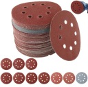 2x DISK brúsny papier so suchým zipsom 125 mm p120