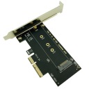 M.2 NVMe NGFF Key M adaptér SSD na PCI-e x4