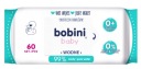 Vlhčené obrúsky Bobini 60 ks. VODA 99% ČISTÁ