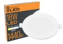 LED PANELOVÉ STROPNÉ SVETLO 18W / 3 FARBY