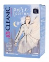 CLEANIC Pure Cotton Night hygienické vložky 10 ks