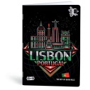 Notebook A4 mriežka 40k Cities lak MarMar