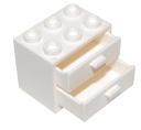 LEGO 4532 4536 SKRIŇKA SO ZÁSUVKAMI NOVINKA (5g)