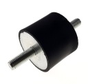 Vibroizolátor Typ A 50X25 M10X28 Mäkká guma