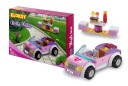 Klocky bloky, auto, kabriolet kabrio, 80 ks