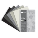 DECO TECHNICAL BLOK A4 20 LISTOV. ŠEDÁ FARBA HAPPY