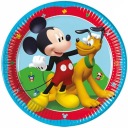 Papierové taniere MICKEY MOUSE Mickey Disney Birthday Party 20cm 8 ks.