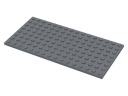 LEGO 92438 TANIER 8x16 tmavosivá NOVINKA (17g)