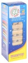Veža rodinná arkádová hra Drevené puzzle kývajúca sa veža