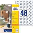 AVERY okrúhle štítky 30mm 6223-10