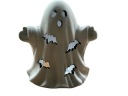 LAMPION Ghost keramika Halloweensky STOJAN NA SVIEČKU 20CM