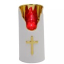 Sviečková vložka do cintorínskych sviečok Led Subito Red-Gold 483 H150 WP55