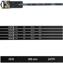 PÍLOVÝ LIST NA KOV 300mm 24 TPI NA PÍLOVÉ GULE 5 KS