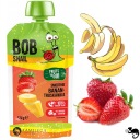 BOB SNAIL MUSSE smoothie BANÁNOVÁ JAHODA 120